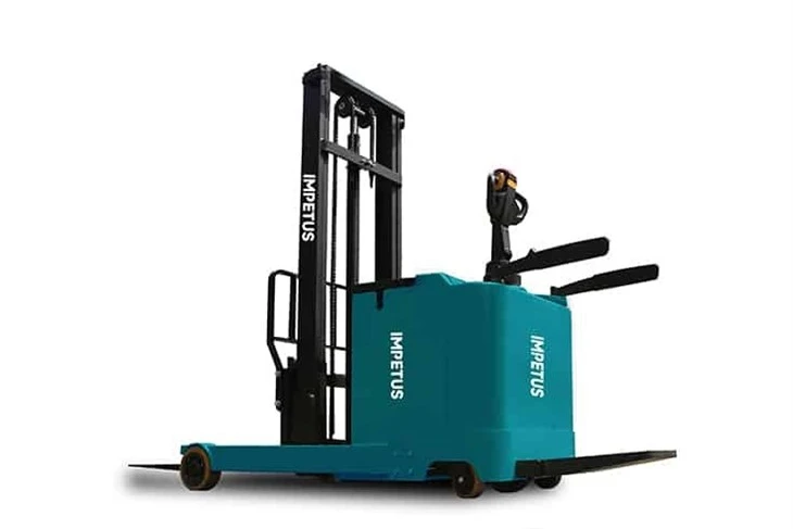 1.5 Tons Compact Portable Full Electric Reach Truck Forklift Warehouse Narrow Isle Side Sit-on Forklift